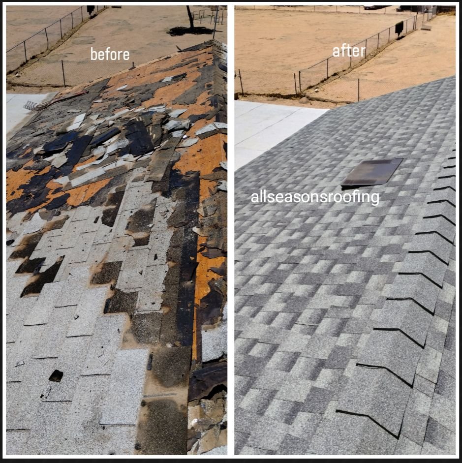 Slide of All Seasons Roofing