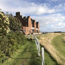 Marine Troon - Brilliant views out to Arran and onto 18th green at Royal Troon.