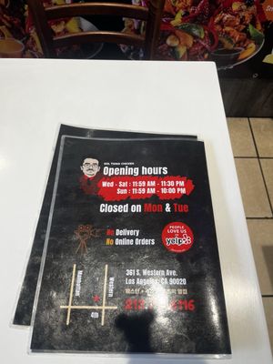 Menu photo 2 Gol Tong Chicken Los Angeles, CA