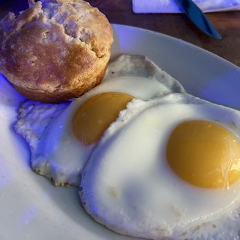 4 Brothers Breakfast - Sunny side up eggs came with the spicy shrimp and grits - Southern Near Me - Warren, New Jersey 4 Brothers Breakfast - Sunny side up eggs came with the spicy shrimp and grits - Southern Near Me - Warren, New Jersey