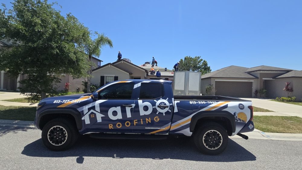 Slide of Harbor Roofing