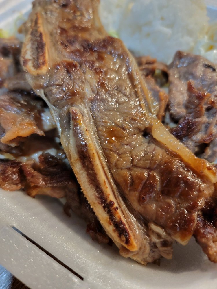 Food from Aloha Hawaiian BBQ