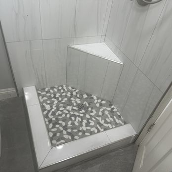Infinity Shower Pans - Finished - Waterproofing Near Me Infinity Shower Pans - Finished - Waterproofing Near Me
