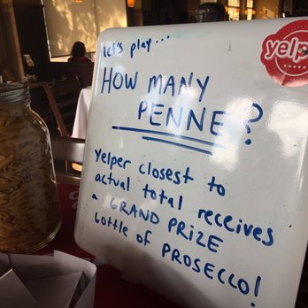 Tomatina - How many penne?? - Italian Near Me - San Mateo, California Tomatina - How many penne?? - Italian Near Me - San Mateo, California