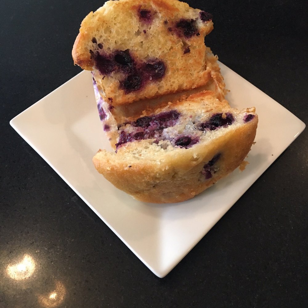 Anthony's Cheesecake - Toasted Blueberry Muffin with Butter - American Near Me - Bloomfield, New Jersey Anthony's Cheesecake - Toasted Blueberry Muffin with Butter - American Near Me - Bloomfield, New Jersey