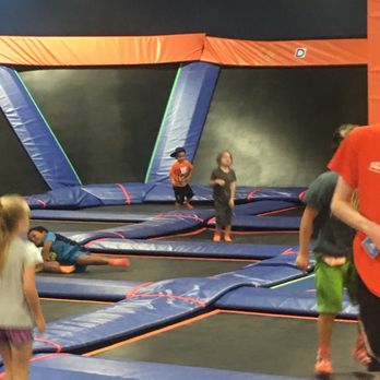 Sky Zone - Small kid trampoline area - Trampoline Parks Near Me - Edmond, Oklahoma