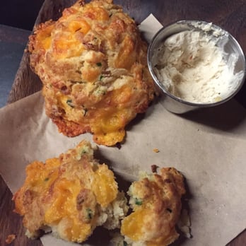 Manhattan Beach Post - Bacon cheddar biscuits...yum! - New American Near Me - Manhattan Beach, California