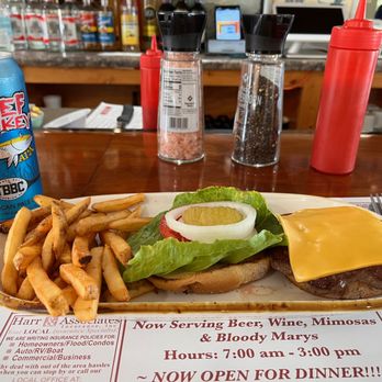 Kenny's Korner Restaurant - Cheese Burger and fries. - American Near Me - Redington Shores, Florida Kenny's Korner Restaurant - Cheese Burger and fries. - American Near Me - Redington Shores, Florida
