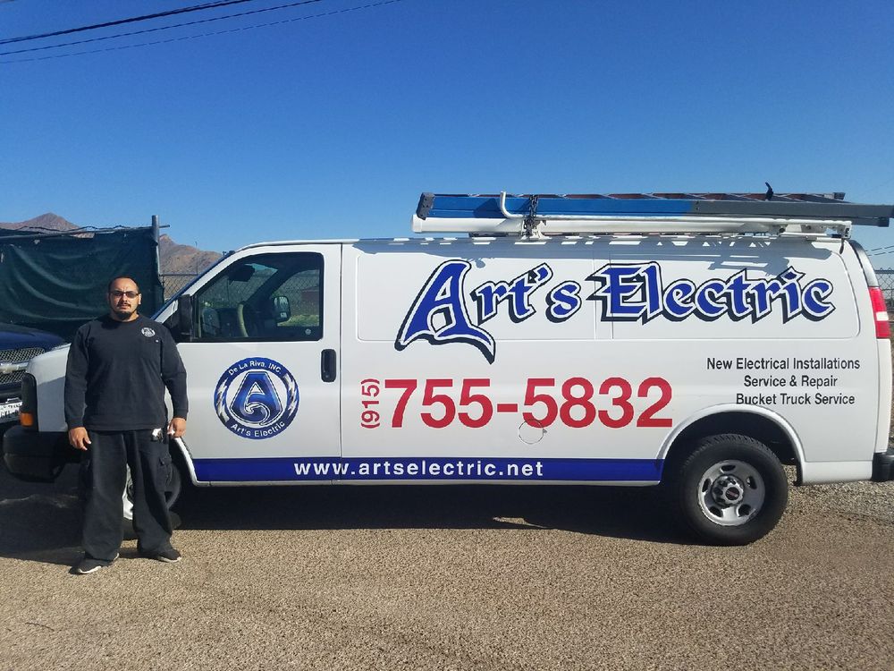 Slide of Art's Electric