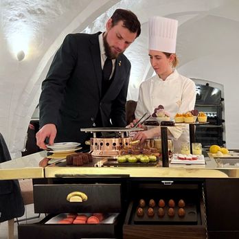 Kong Hans Kælder - Mignardise cart was one of the highlights of the meal. - Scandinavian Near Me - Copenhagen, 84