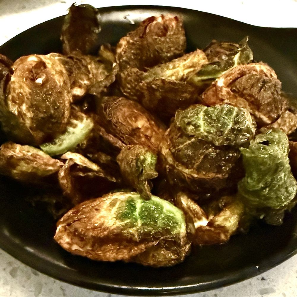 Marfa Texas Kitchen - Crispy Brussels Sprouts - New American Near Me - College Station, Texas Marfa Texas Kitchen - Crispy Brussels Sprouts - New American Near Me - College Station, Texas