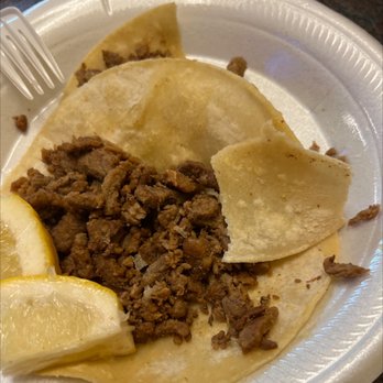 Aliberto's Mexican Food - Tacos de carne asada. Came here on national taco day for some tacos. They did not recognize this national holiday. - Mexican Near Me - Maricopa, Arizona