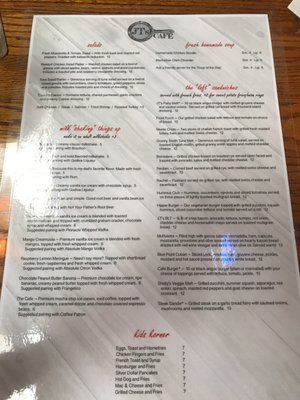 Menu photo 6 JT's Cafe Blue Point, NY