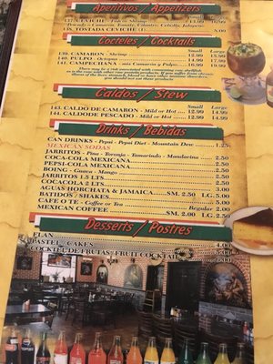 Menu photo 5 Que Chula Es Puebla Philadelphia, PA