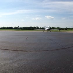 Greene County Lewis A Jackson Regional Airport - The ramp.