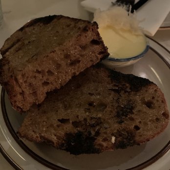 Le Comptoir du Vin - House grilled sourdough. - Wine Bars Near Me - Baltimore, Maryland