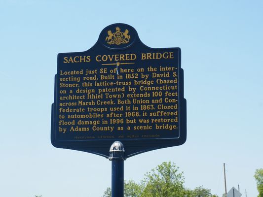 Historic Sachs Covered Bridge by null
