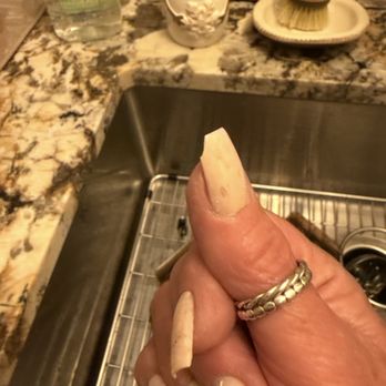 M. Vince' Nail Spa - Nails broke right when I got home... Try to go in the next day and they would do nothing about it!!! - Nail Salons Near Me - Castle Rock, Colorado M. Vince' Nail Spa - Nails broke right when I got home... Try to go in the next day and they would do nothing about it!!! - Nail Salons Near Me - Castle Rock, Colorado