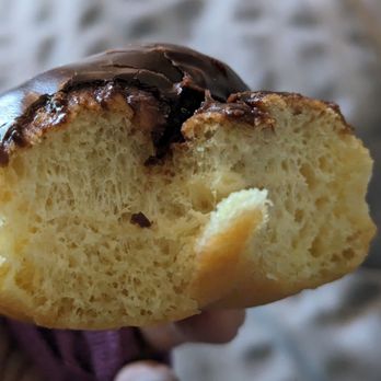 O'Henry's Donut Shop - Cross section of their chocolate twist. - Donuts Near Me - San Jose, California