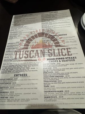 Menu photo 1 Tuscan Slice Waxahachie, TX