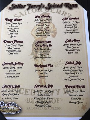Menu photo 6 Schooners Patio Grille Lancaster, CA