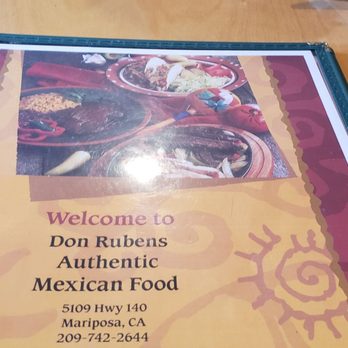 Don Rubens Restaurant - Mexican Near Me - Mariposa, California