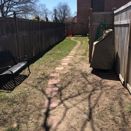 Entrance to the backyard