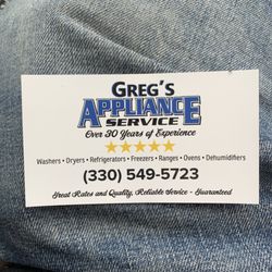 Greg's Appliance Service - Gre