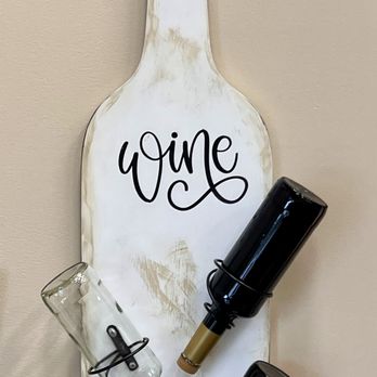 Eclectic Emporium - Wine bottle holder - Home Decor Near Me - Clarksburg, West Virginia Eclectic Emporium - Wine bottle holder - Home Decor Near Me - Clarksburg, West Virginia