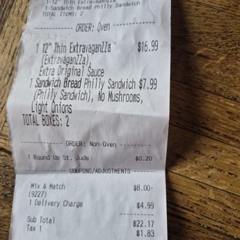 Domino's Pizza - Ordered no mushrooms and light onions..upon arrival,it was made regular. - Chicken Wings Near Me - Bedford, Virginia Domino's Pizza - Ordered no mushrooms and light onions..upon arrival,it was made regular. - Chicken Wings Near Me - Bedford, Virginia