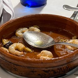 Las Cuevas de Luis Candelas - Gambas al ajillo.