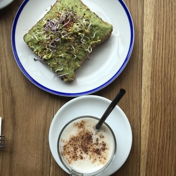 Flax & Kale - Avo toast and latte! - Spanish Near Me - Barcelona, B