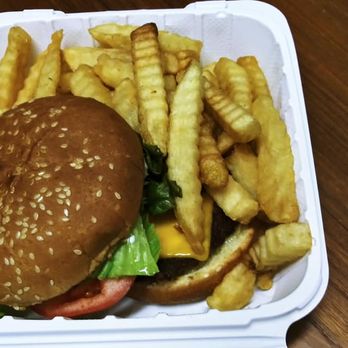 Joe's Grill Express - hamburger  and fries  at Home - American Near Me - Honolulu, Hawaii