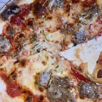 Sixty Vines - Spicy Sausage pizza - New American Near Me - Nashville, Tennessee