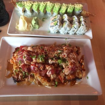Sushi Brokers - Sushi pizza. Alaskan roll. Shrimp tempura? Roll. - Sushi Bars Near Me - Gilbert, Arizona Sushi Brokers - Sushi pizza. Alaskan roll. Shrimp tempura? Roll. - Sushi Bars Near Me - Gilbert, Arizona