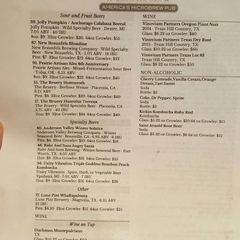 Crafted Kitchen and Taps - Beer menu...only 1 page of 4. For the most up to date, they have screens above the bar. - Gastropubs Near Me - Katy, Texas Crafted Kitchen and Taps - Beer menu...only 1 page of 4. For the most up to date, they have screens above the bar. - Gastropubs Near Me - Katy, Texas