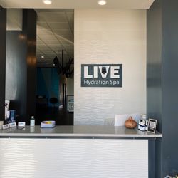 Live Hydration Spa Legacy - Front desk