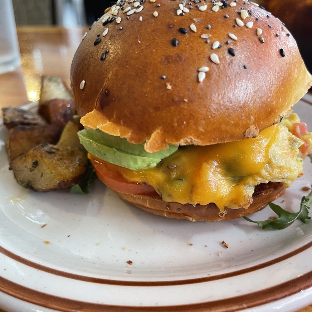 Town Bakery & Cafe - The Egg Brioche Breakfast Sandwich (veggie option) - Bakeries Near Me - Moraga, California Town Bakery & Cafe - The Egg Brioche Breakfast Sandwich (veggie option) - Bakeries Near Me - Moraga, California