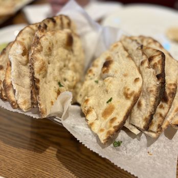 Everest Nepali Kitchen - Garlic naan - Indian Near Me - Cary, North Carolina