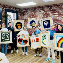 Arts and Crafts Workshops - Rug Tufting Workshop (Team Building Activity)