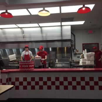 Five Guys - Pretty clean after a slammed Saturday. - Burgers Near Me - Franklin, Tennessee Five Guys - Pretty clean after a slammed Saturday. - Burgers Near Me - Franklin, Tennessee