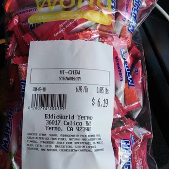EddieWorld - Strawberry in bulk! Not too sticky. - Service Stations Near Me - Yermo, California EddieWorld - Strawberry in bulk! Not too sticky. - Service Stations Near Me - Yermo, California