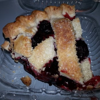 Bluebird Bakery - A slice of triple berry pie.  Quite possibly the best slice of pie I have ever eaten. - Bakeries Near Me - Cincinnati, Ohio