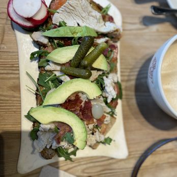 Le Pain Quotidien - Turkey, Bacon & Avocado open face sandwich. Was delish. - Bakeries Near Me - Fairfax, Virginia Le Pain Quotidien - Turkey, Bacon & Avocado open face sandwich. Was delish. - Bakeries Near Me - Fairfax, Virginia