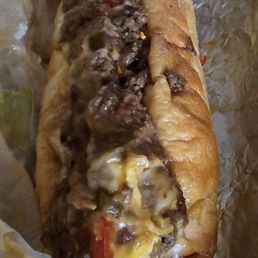 Chopped cheese sub