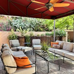 The Armory Park Inn - Back patio