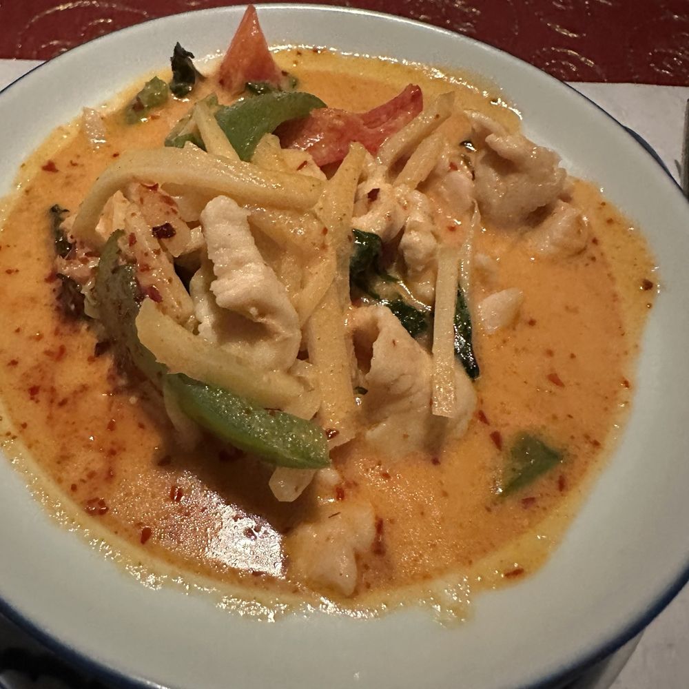 Red curry chicken-spice level 8 Red curry chicken-spice level 8