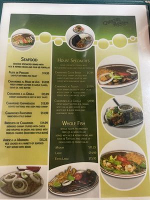 Menu photo 2 Cancun International Restaurant Tulsa, OK