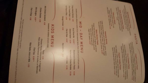 Menu photo 5 J Mark's Restaurant Pompano Beach, FL