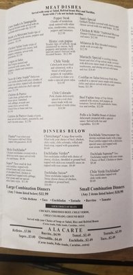 Menu photo 3 Toledito's Mexican Restaurant Fresno, CA